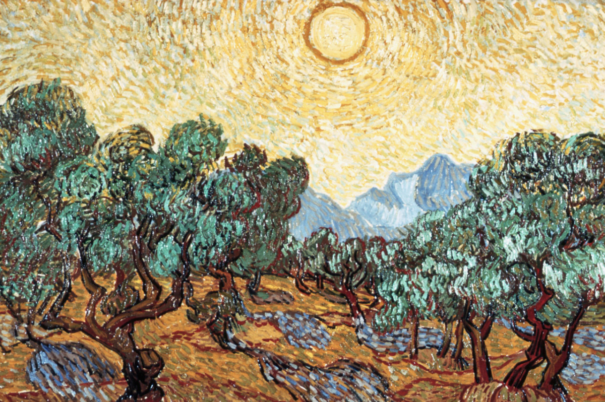 Vincent van Gogh Olive Trees (1889) Photo: Photo: Francis G. Mayer/Corbis