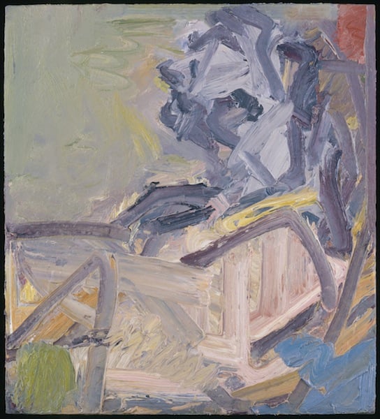 Frank Auerbach <i> J.Y.M Seated II</i> (1996) Photo: courtesy Marlborough Fine Art