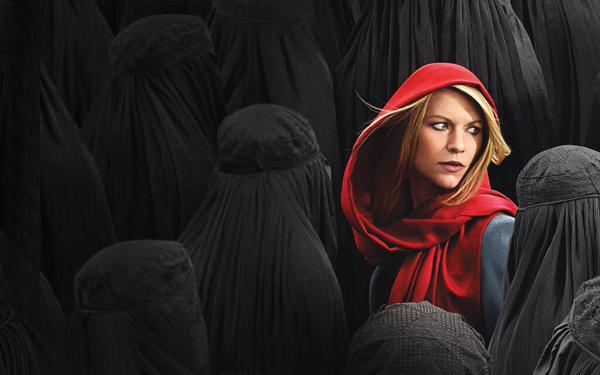 Claire Danes as Carrie Mathison in a promotional image for the fourth season of Homeland. Photo: courtesy Showtime.