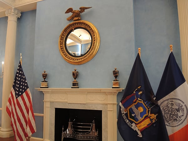 A room in Gracie Mansion. Photo: Sarah Cascone. 