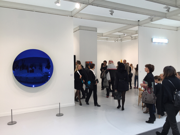 Works by Anish Kapoor and Spencer Finch at Lisson Gallery Photo: Henri Neuendorf