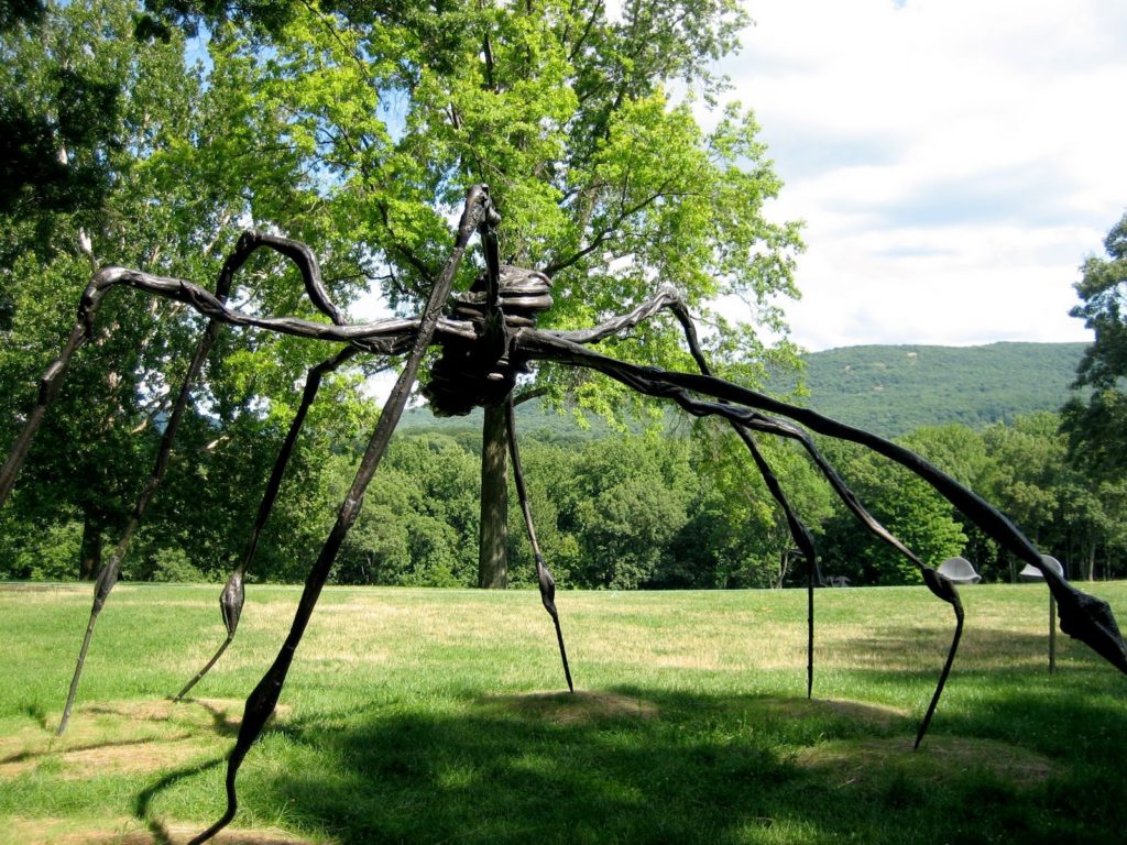 One of Louise Bourgeois's spiders at Storm King. Photo: Flickr. 
