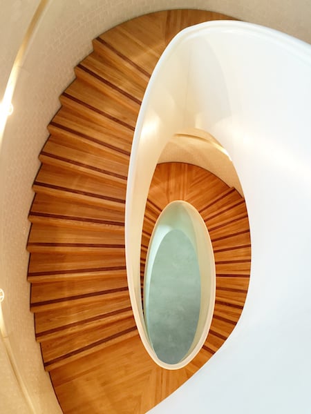 Stairwell at Newport Street Gallery in London.<br>Photo: © Kioyar Ltd.