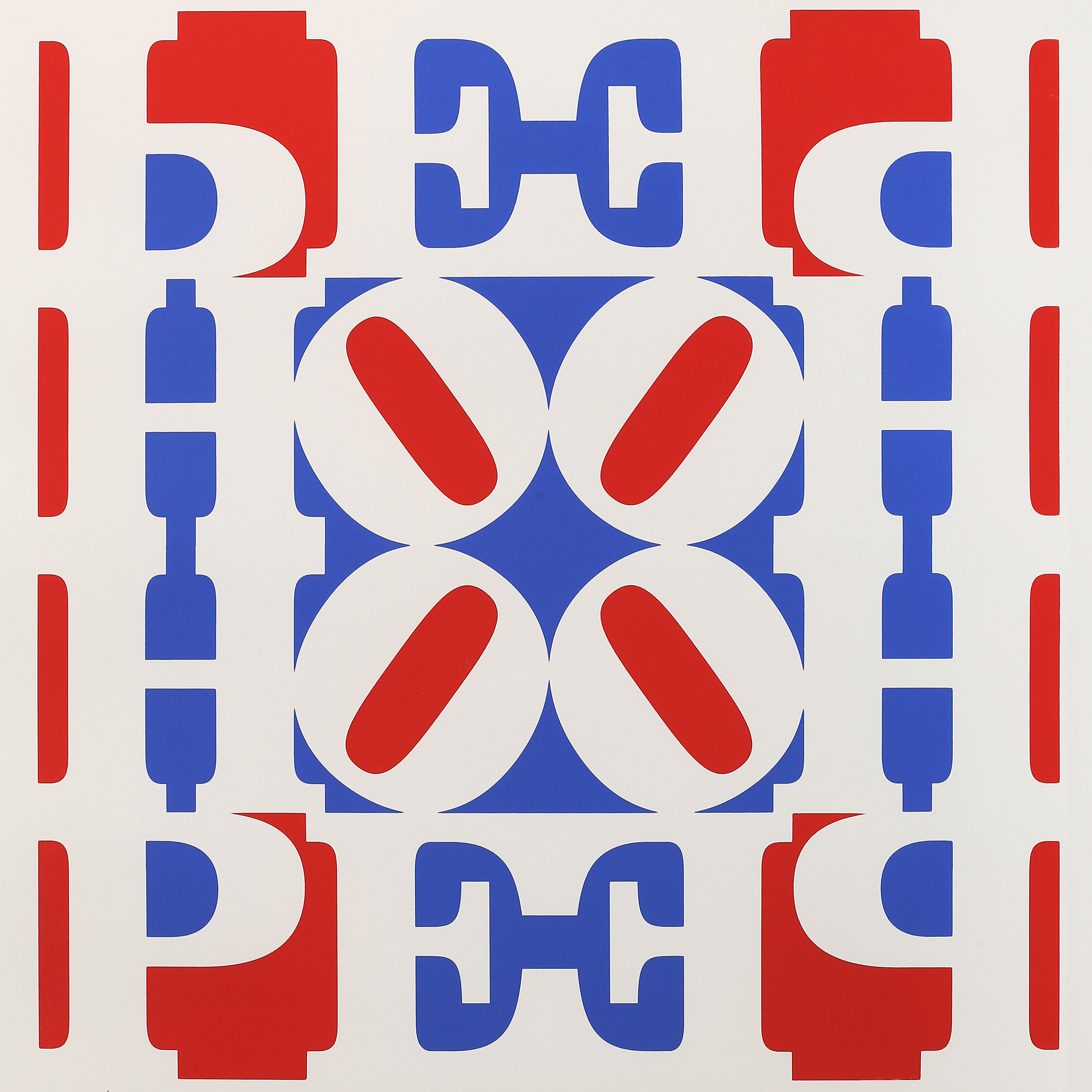 Robert Indiana, HOPE Wall, (Red_White_Blue), 2010, Silkscreen on paper, Edition of 33, Ed v 61x63,5
