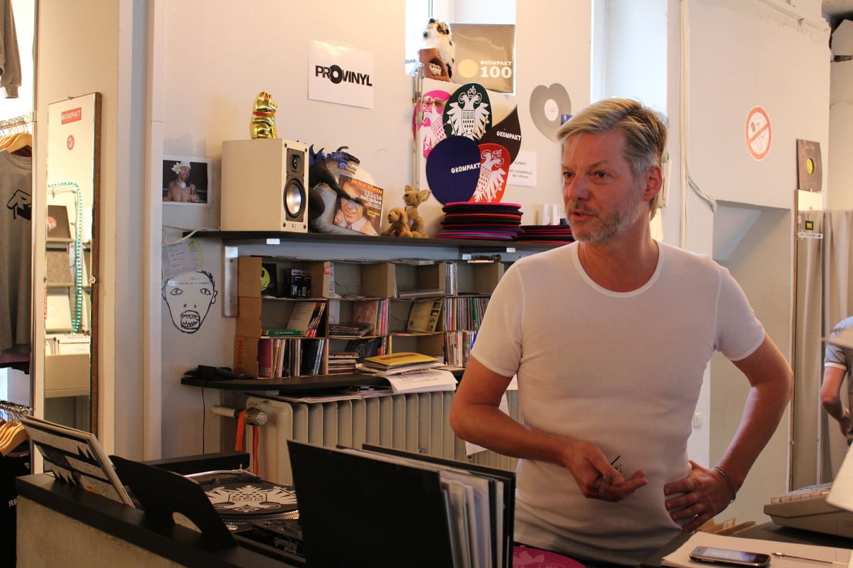 Wolfgang Voigt in Compact Records, Cologne in 2012. Photo: Wikimedia Commons
