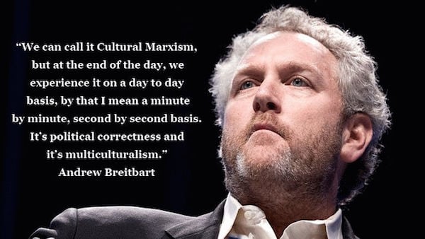 Andrew Breitbart "Cultural Marxism" meme