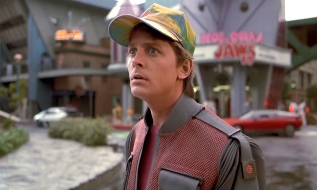 A screenshot from <Em>Back to the Future Part II</em>. Photo: Universal Pictures. 