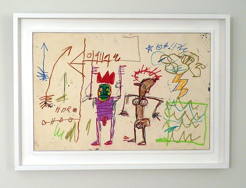Jean-Michel Basquiat, Untitled(1981).Image: Courtesy of Christophe Van de Weghe 