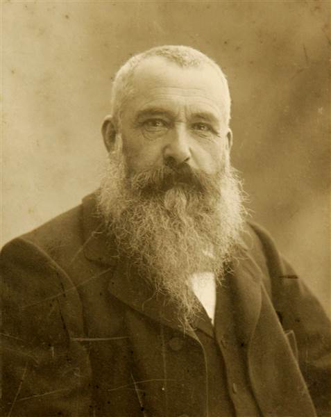 Monet in 1899. Photo: Cleveland Museum of Art. 