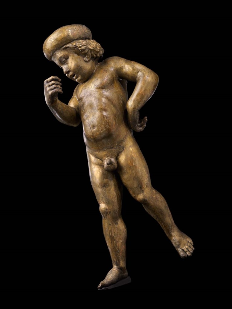 This putto sculpture at the Museum of Fine Arts, Boston, is now believed to be by Donatello. Photo: Otis Norcross Fund, courtesy the Museum of Fine Arts, Boston. 