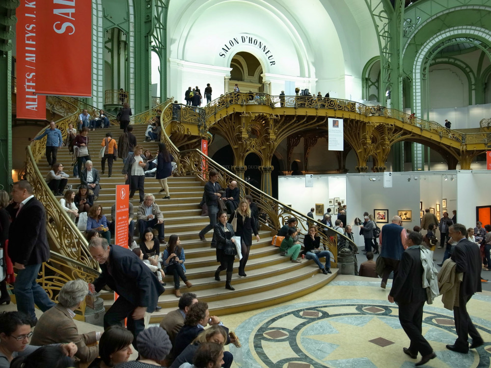 The magnificent Grand Palais set a fitting backdrop to one of the strongest FIAC art fairs yet. Photo: jlggb.net