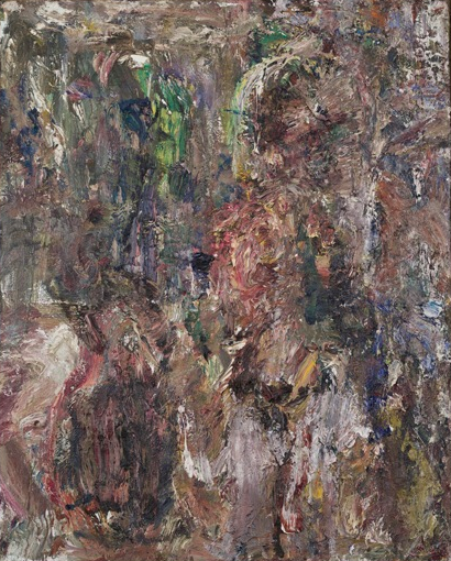 Eugène Leroy Pour un corps de femme no.2 (1988). Courtesy of Galerie Nathalie Obadia.