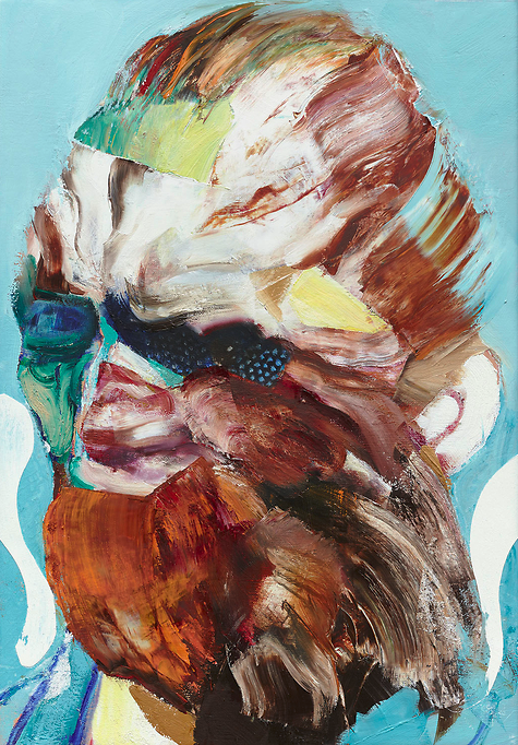 Adrian Ghenie, Lidless Eye (2015). Courtesy of Galerie Thaddaeus Ropac.