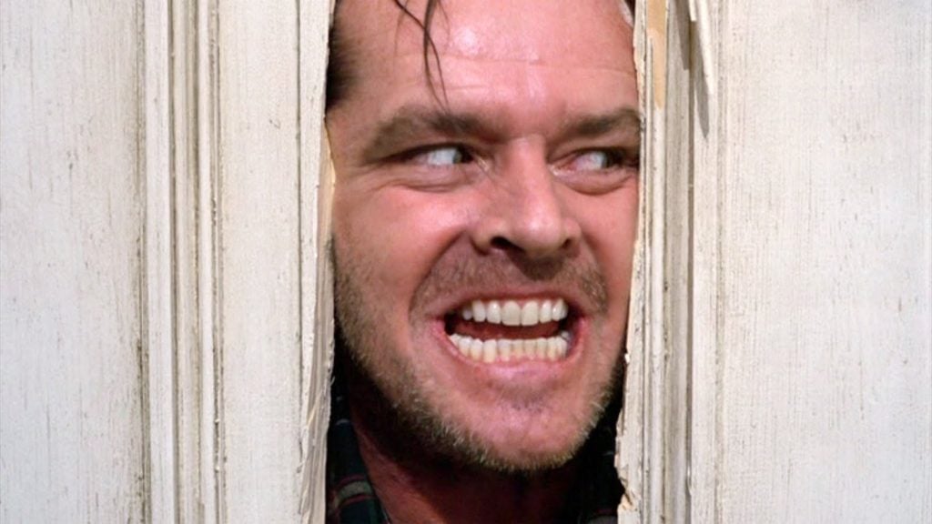 A  still from the 1980 film The Shining.  Photo: YouTube.