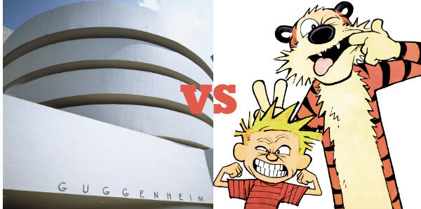 real calvin and hobbes and gugg