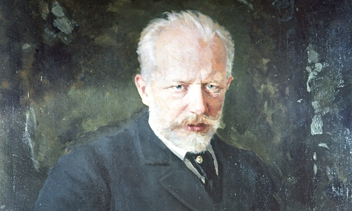 Nikolai Dmitriyevich Kuznetsov <i>Portrait of Tchaikovsky</i> (1893), detail. Collection of the Tretyakov Gallery, Moscow.