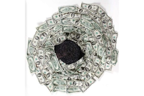 Andy Warhol's money hat. Photo: Courtesy Nye & Company.
