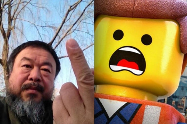 Lego refused to send Ai Weiwei their signature toy bricks. Photo: junkee.com