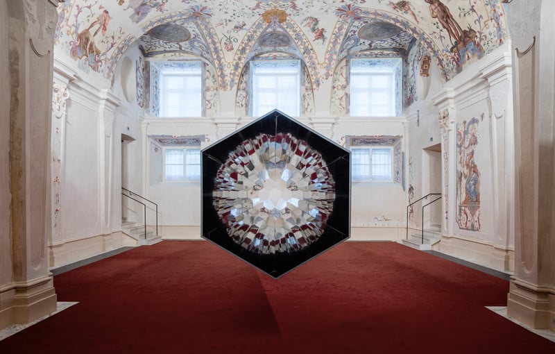 Olafur Elliasson installation at the Winter Palace in Vienna Photo: © VIENNA ART WEEK 2015