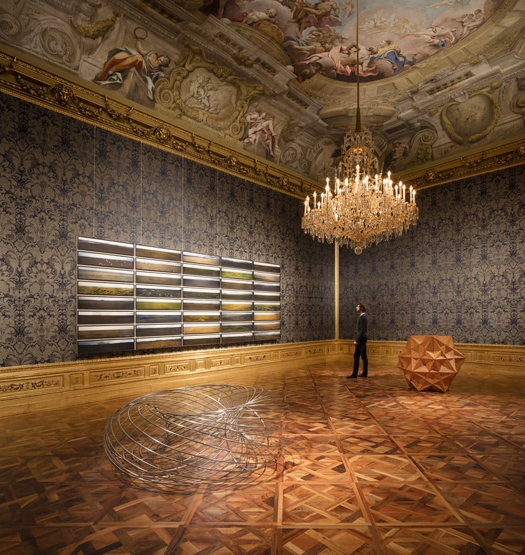 Olafur Elliasson installation at the Winter Palace in Vienna Photo: © VIENNA ART WEEK 2015