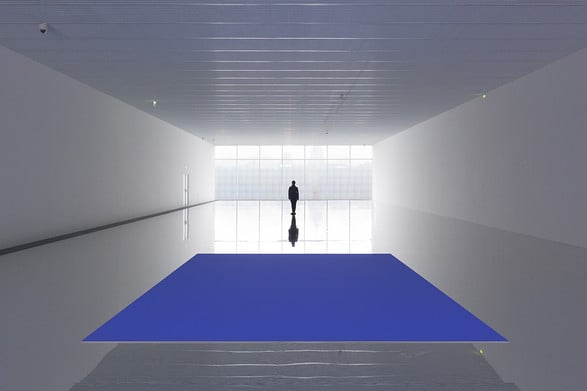 Kimsooja, To Breathe, (2015). Installation view, Centre Pompidou-Metz. Photo: Jaeho Chong, courtesy of Institut français/Année France Corée, Kukje Gallery, and Kimsooja Studio.