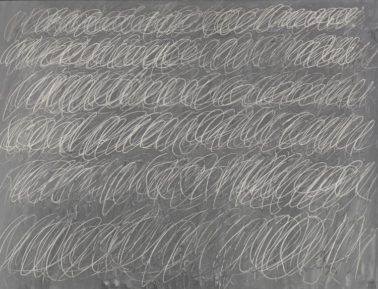 Cy Twombly, Untitled (1968). 