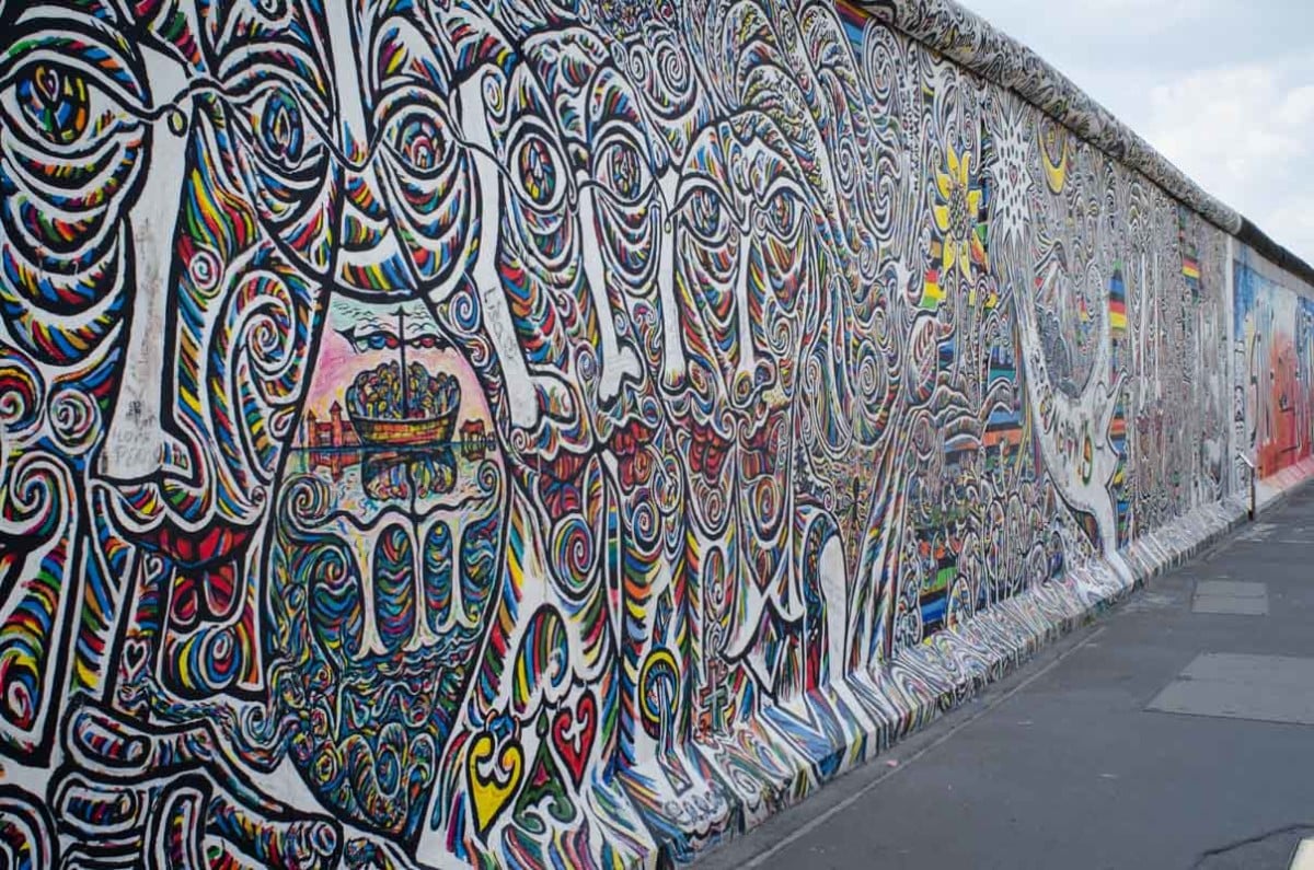 A mural on the Berlin Wall. Photo: Jason/Travel Junkies.