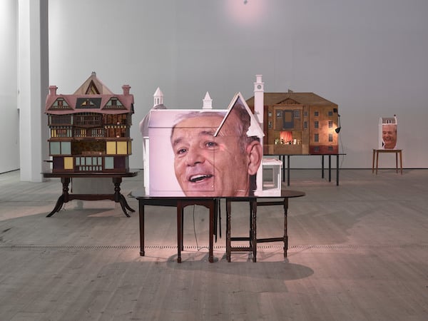 Installation view of Brian Griffiths’s exhibition “BILL MURRAY: a story of distance, size and sincerity” 2015 at BALTIC Centre for Contemporary Art. Photo: John McKenzie © 2015 BALTIC