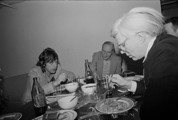 Mick Jagger (left), William S. Burroughs (center), Andy Warhol (right). Image: © 2015 Marcia Resnick from Punks, Poets & Provocateurs: New York City Bad Boys 1977-1982 by Marcia Resnick and Victor Bockris, published by Insight Editions. Used with permission.