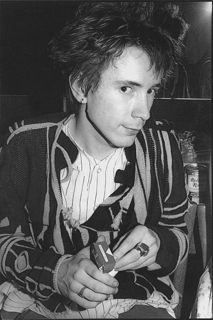 John Lydon. Image: © 2015 Marcia Resnick from Punks, Poets & Provocateurs: New York City Bad Boys 1977-1982 by Marcia Resnick and Victor Bockris, published by Insight Editions. Used with permission.