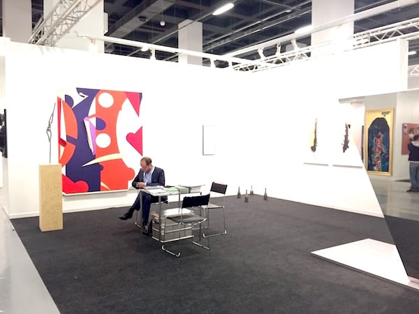 Booth of König Galerie at Contemporary Istanbul 2015.<br>Photo: Lorena Muñoz-Alonso