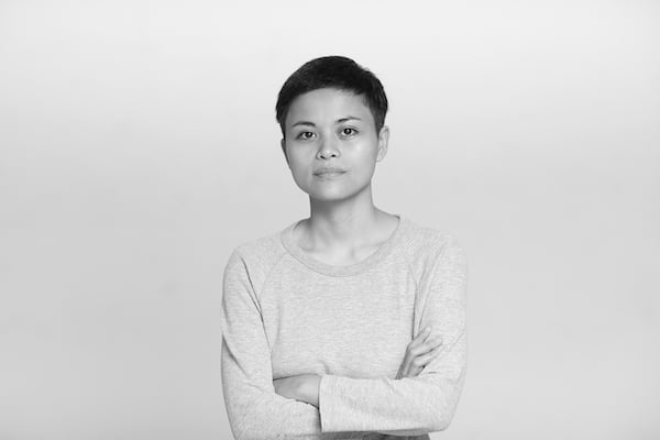 Maria Taniguchi, winner of the Hugo Boss Asia Art 2015 award.Photo: Mark Nicdao.