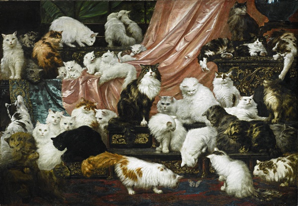 Carl Kahler, My Wife's Lovers (1891). Image: Courtesy of Sotheby's.