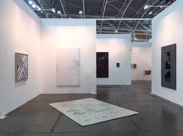 Booth of Proyectos Monclova at Artissima 2015.<br>Photo: Courtesy of the artists and Proyectos Monclova