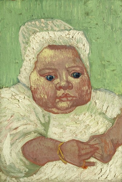 Vincent van Gogh, Le Bébé Marcelle Roulin, 1888. Photo courtesy Sotheby’s.