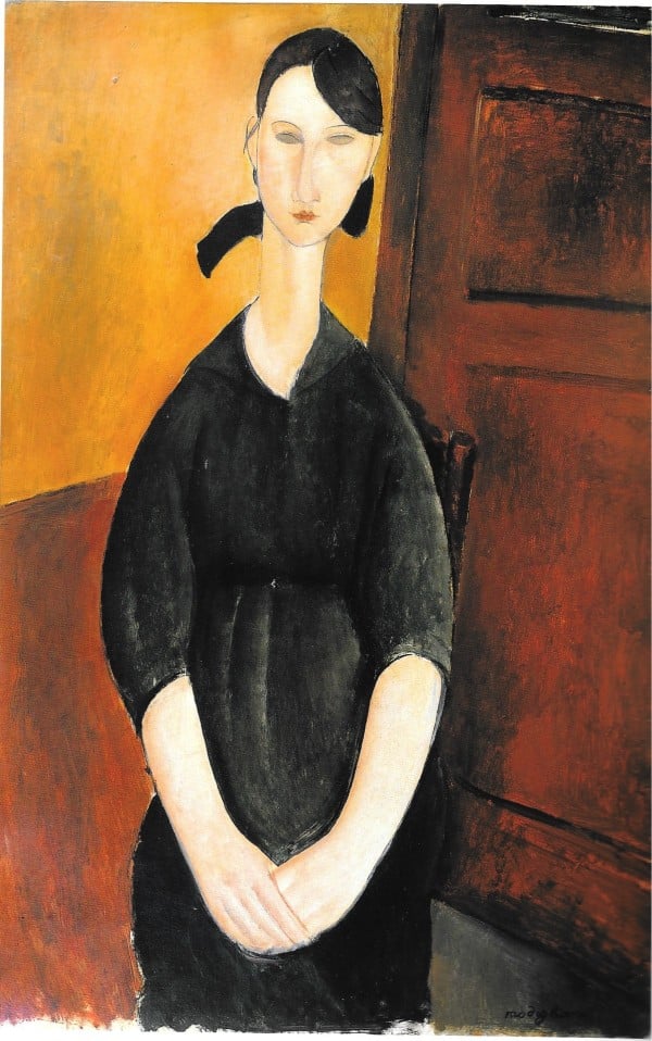 Amedeo Modigliani, Paulette Jourdain (1919).Image: Courtesy of Sotheby's.