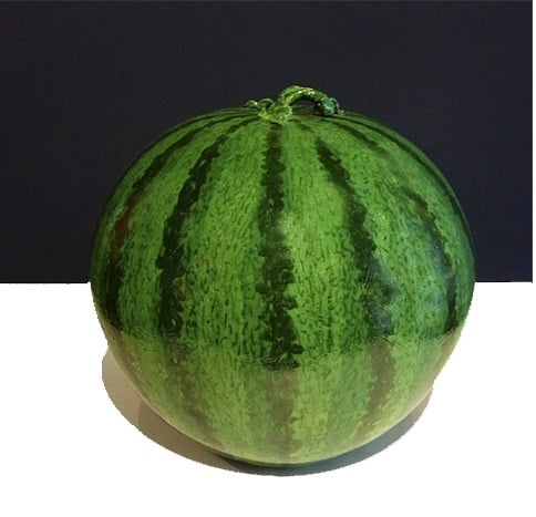 Ai Weiwei, <i> Watermelon</i> (2006) <br> Photo: Mark Borghi Fine Art Inc