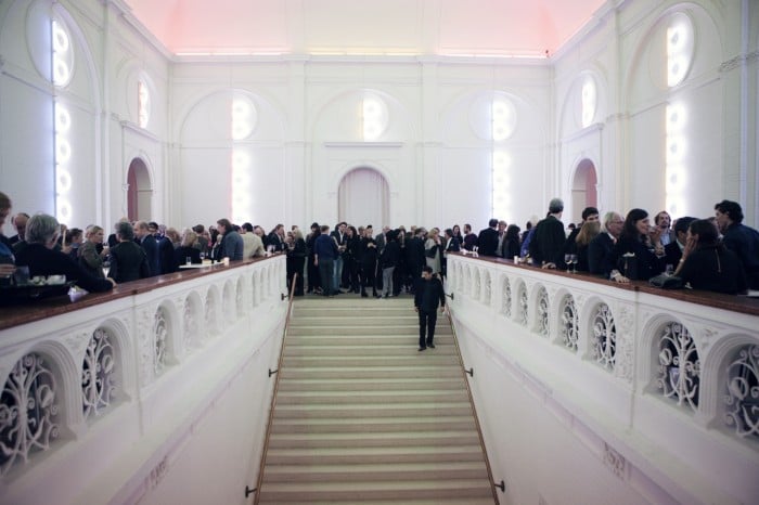 Opening of the professionals program at the Stedelijk Museum, Amsterdam, 2014. Photo: Dimer van Santen via Dafne