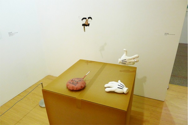 Dan Colen installation at ART021. Image: Courtesy of ART021.