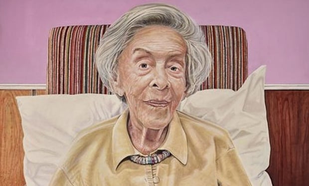Filippa Buttitta, Judy Cassab ‒ portrait of an artist (detail), a finalist for the Archibald Prize 2015. Photo: Filippa Buttitta/Art Gallery of New South Wales.