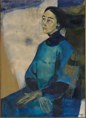 Judy Cassab, portrait of Marea Gazzard (1966). Photo: National Portrait Gallery, Canberra.