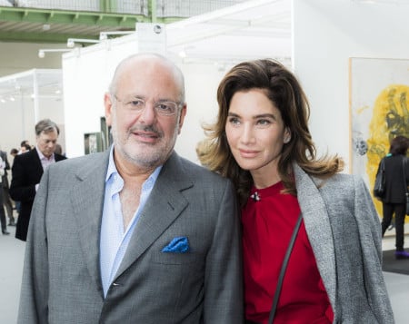 Maurice Alain Amon and Tracey Hejailan-Amon are avid art collectors, pictured here at the FIAC art fair in 2013.Photo: Bertrand Rindoff Petroff/Getty Images.