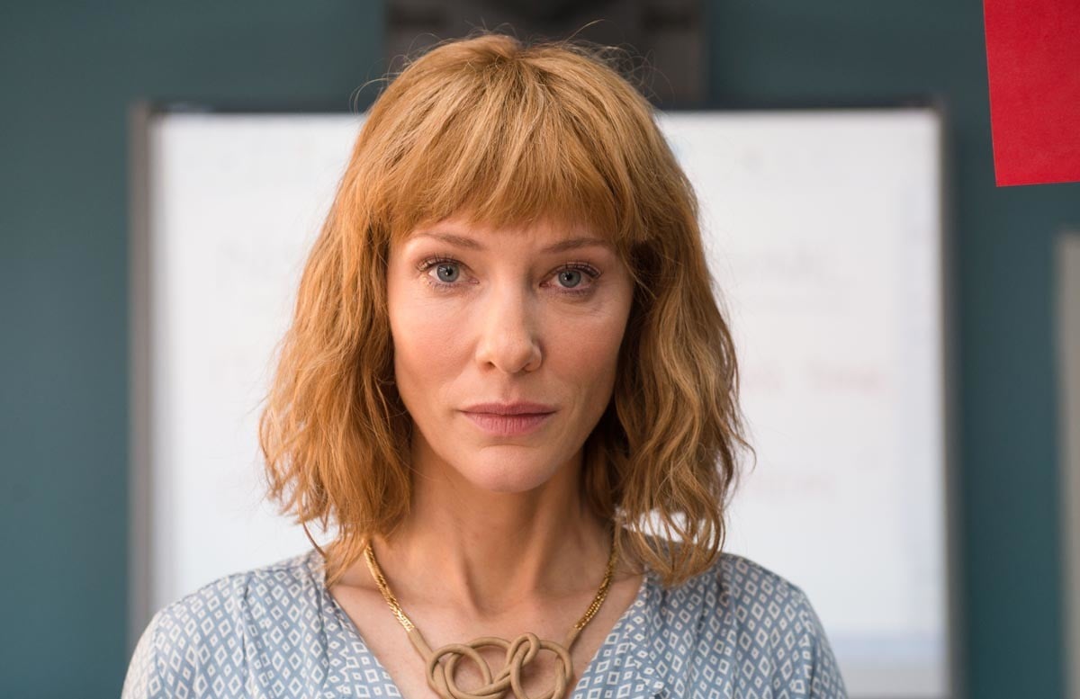 Cate Blanchett as a teacher. Photo: Courtesy of the artist and ACMI, Melbourne