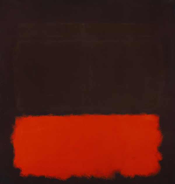 Mark Rothko No. 6/Sienna, Orange on Wine Estimate $20/30,000,000 