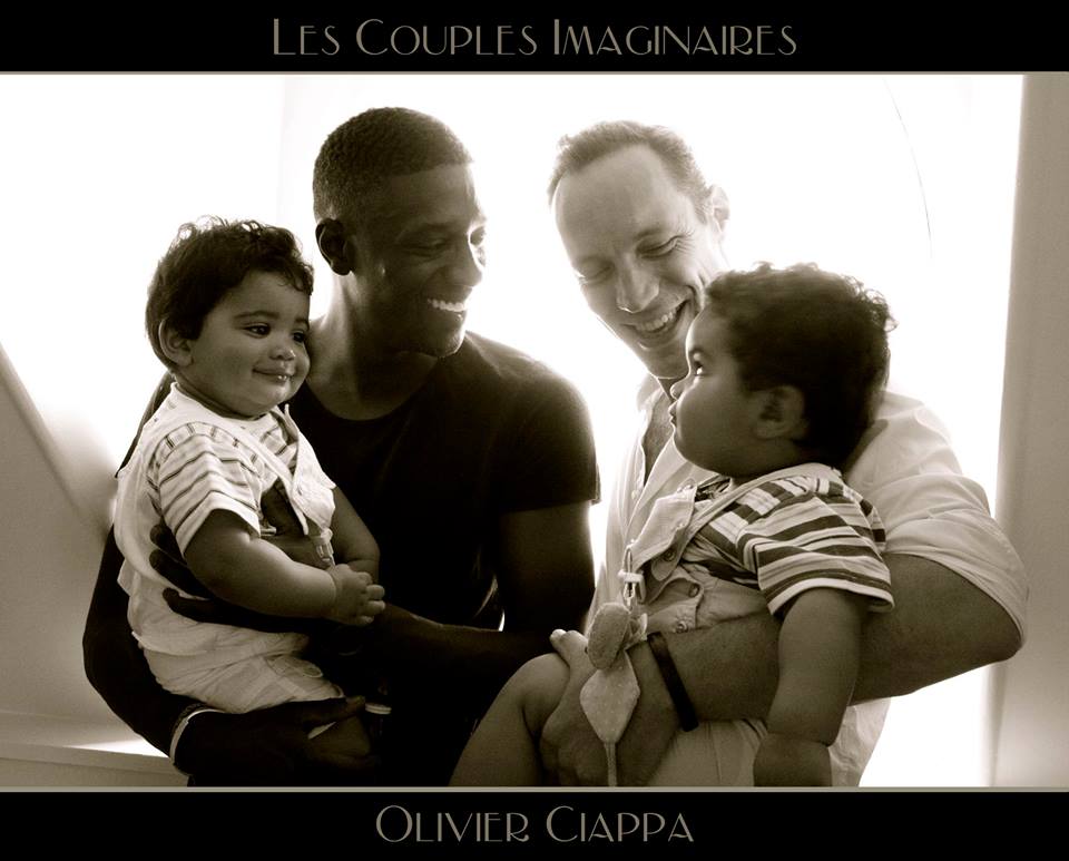 An image from "Les Couples Imaginaire Photo: Olivier Ciappa's Facebook page