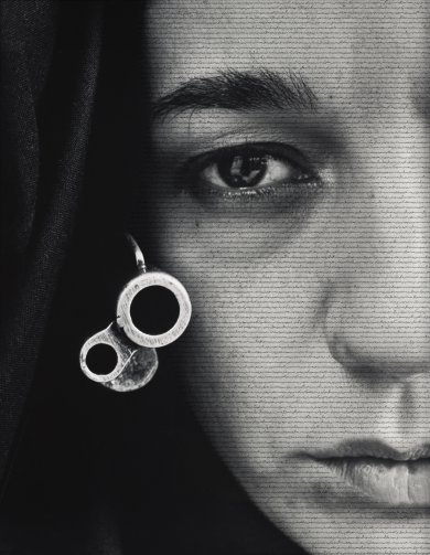 Shirin Neshat, <i>Speechless</i> (1996) <br> Photo: courtesy LACMA