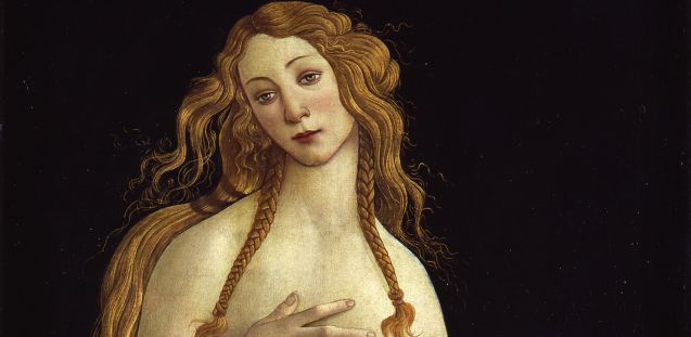 Sandro Botticelli Venus (1490) (detail) Photo: Staatliche Museen zu Berlin