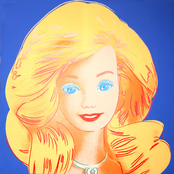 Andy Warhol Barbie, Portrait of Billy Boy (1986)