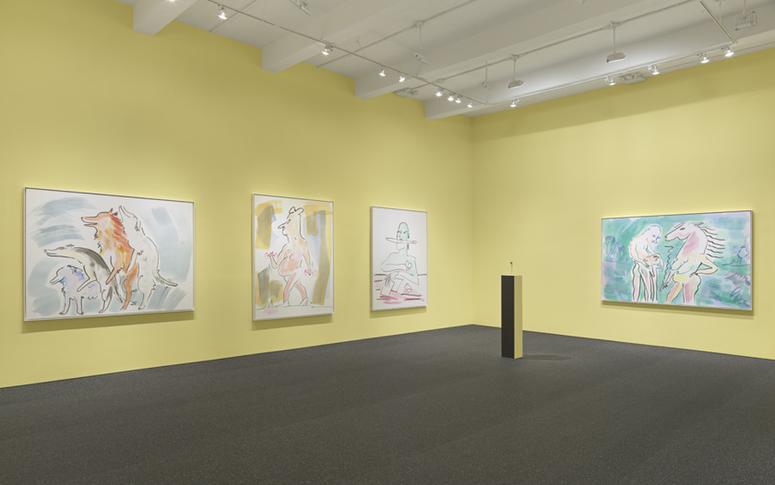 Camille Henrot Installtion view 2015 Metro Pictures, New York Photo Courtesy of Metro Pictures Gallery 