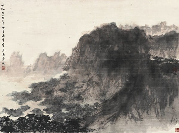 Fu Baoshi. Image: Courtesy of Sotheby's